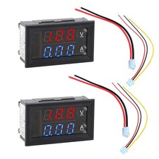 2 pezzi 0,28 LED Amperometro