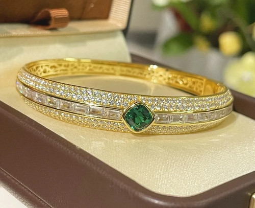 Pulsera grande jaune 18k - pulsera,