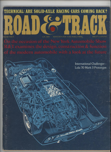 Road track may - lola, 70