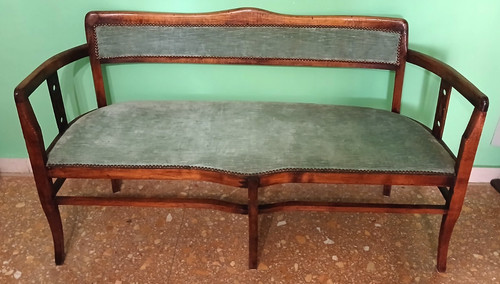 Antico divanetto posti primi - divanetto, 2