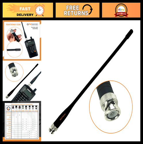 Police scanner antenna 9 - scanner, 9"