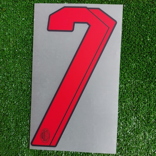 Numero per maglia - 7, milan