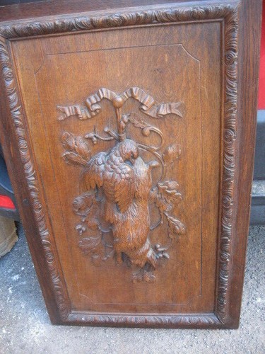 Pannello legno intagliato - pannello,