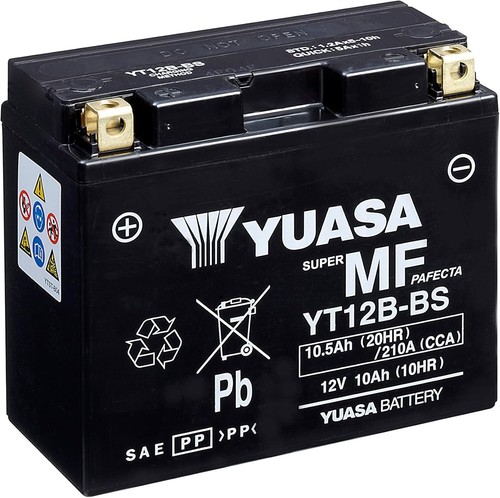 Batteria moto yuasa - batteria, yt12b-bs