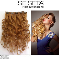 Extension Clip capelli veri Ricci SEISETA Fascia con 5 clip larga 18 lunga 45/50