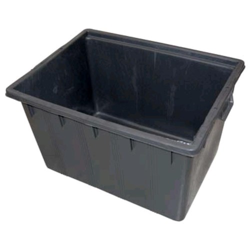 Mastellone rettangolare nero - rettangolare,