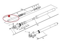 Front shock absorber hose