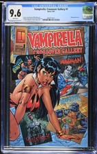Vampirella Crossover Gallery (1997) #1 CGC NM+ 9,6 pagine bianche Harris