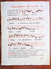 XVII secolo-PAGINA DI MUSICA