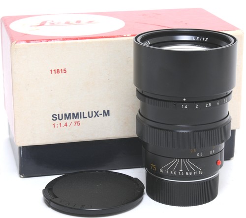 Leica 75mm summilux m - leica, 1.4/75mm