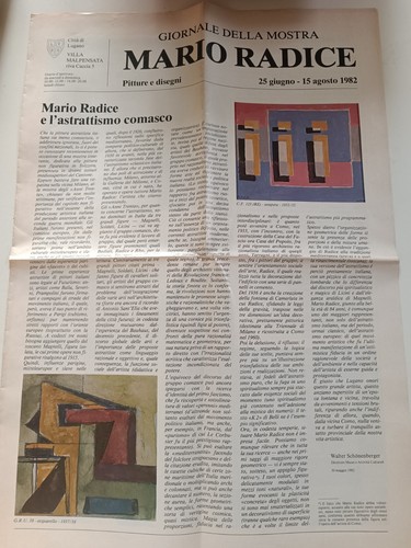 Mario radice astrattismo - radice, e