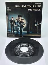 THE BEATLES - RUN FOR YOUR LIFE  (45 RPM - ITALY)