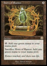MTG HORN OF RAMOS EXC - CORNO DI RAMOS - MM - MAGIC