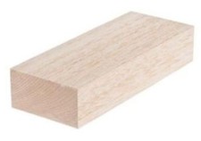 Balsa Legno Blocco - 25mm