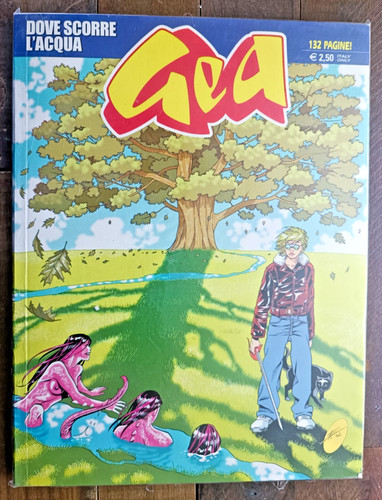 Fumetto gea dove scorre - fumetto,