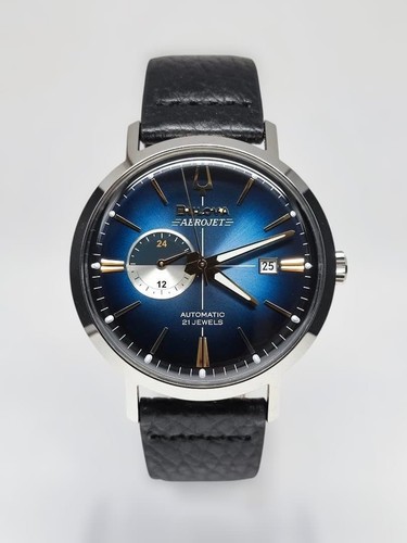 Bulova automatic black dial - black,