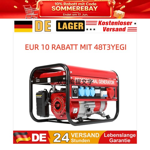 Generatore corrente benzina - generatore,