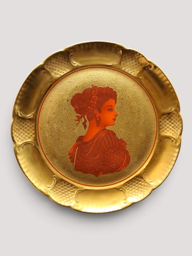 Piatto arrigo finzi oro - piatto,