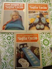 Grande Enciclopedia Maglia Cucito Uncinetto Ricamo Vol 1 2 3 Curcio Editore