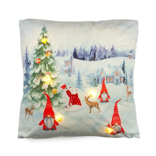 Cuscino arredo natalizio snow - arredo,