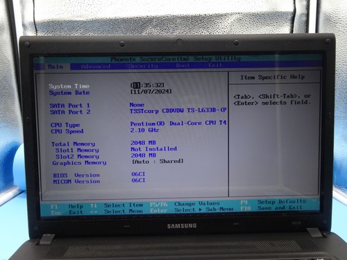 Notebook samsung r519 - samsung, np-r519