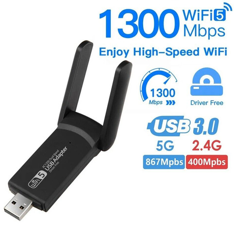 Adattatore wifi usb 1300 - adattatore,