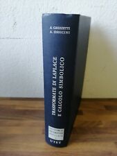TRASFORMATE DI LAPLACE E CALCOLO SIMBOLICO  Ghizzetti Ossicini UTET 1971