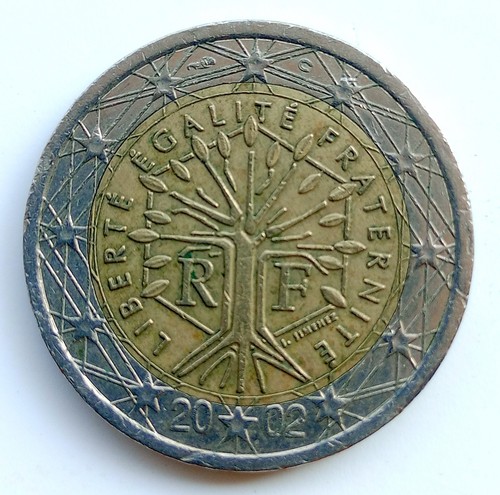 Euro francia 2002 - francia, difetti