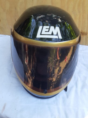 Casco moto lem vintage - casco,