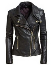 Cappotto giacca pelle donna