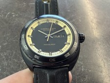 Orologio da uomo Hamilton American Classic Pan Europ automatico quadrante nero (1100451)