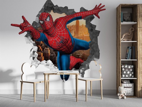 Carta parati spider man - 3d, spider-man