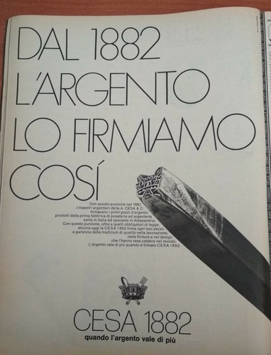Pubblicita originale vintage - pubblicita',
