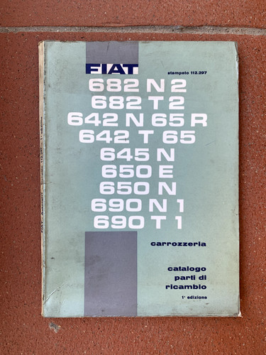 Catalogo originale ricambi - , di