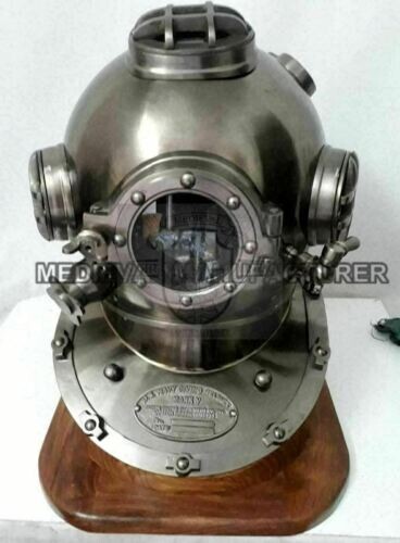 Casco subacqueo ottone e - casco, 18"