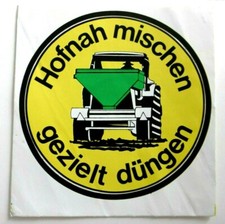 Adesivo Pubblicità Hofnah Mix Gezielt Fertilizzare Traktor Spandiletame Landwirt