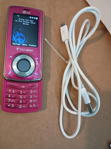 Ux585 raro telefono rosa - lg,