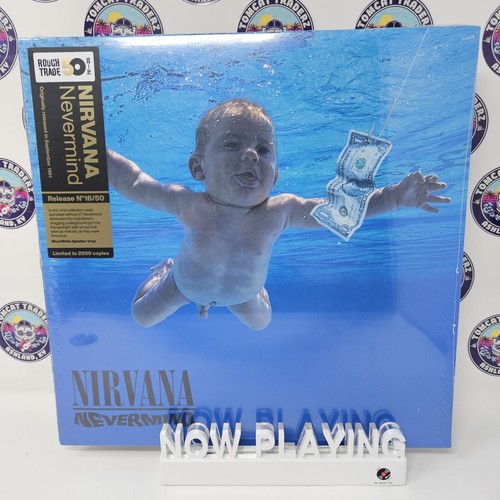 New nirvana nevermind blue - nirvana,