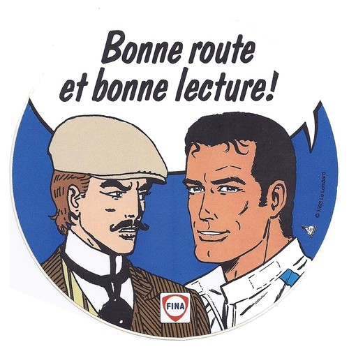 Adesivo michel vaillant - michel, &