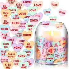 120 Pcs Conversation Hearts