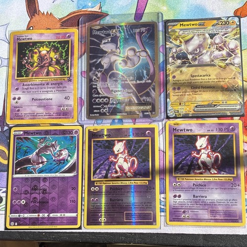 Pokémon6 carte mewtwo - pokémon6,