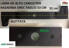 OREC RASAERBA SERIE GR LAMA ALETTATA AD ALTO CARICO ORIGINALE TAGLIO 53 CM