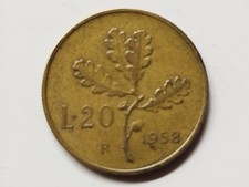 Repubblica Italiana 20 lire