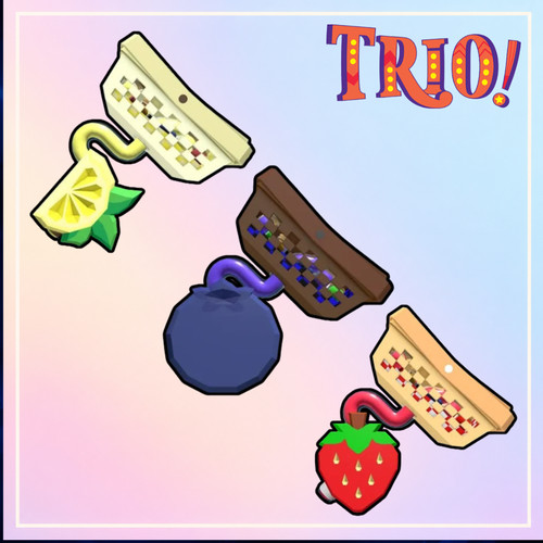 Basket trio fragola - trio, (fragola