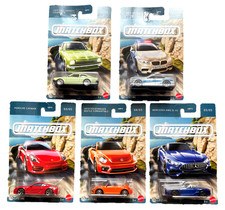 Matchbox Serie Europea 2025 Set 1:64 Modellino Auto Opel BMW Porsche Mercedes VW