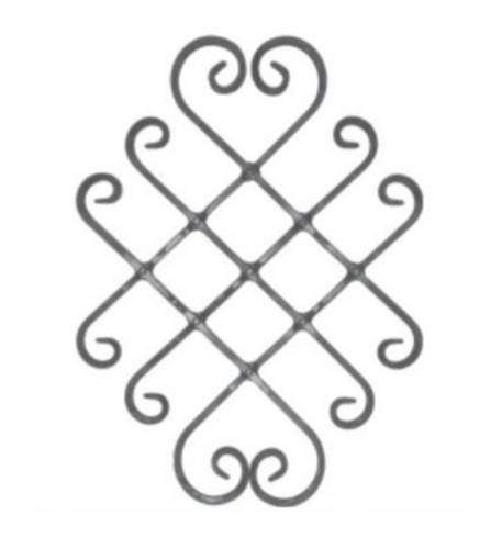 Ornamento ferro battuto - ferro,