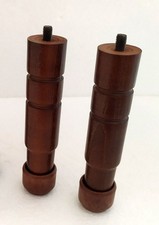 PIEDI IN LEGNO REGOLABILI PER MOBILI CUCINE TARDUCCI H 19 CM - SET 2 PZ