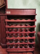 portabottiglie in legno. Fattura artigianale. Come nuovo. Componibile.  