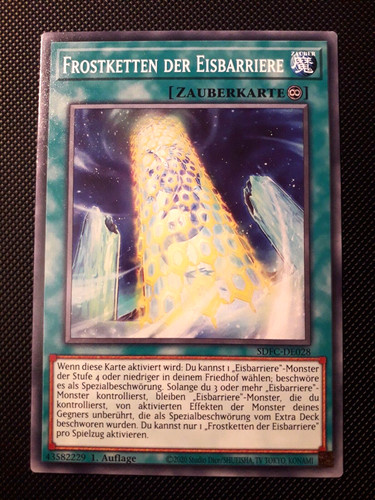 Catene da gelo della - yu-gi-oh!,