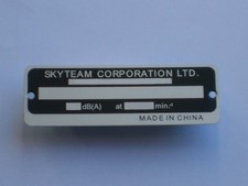 PLAQUE   SKYTEAM